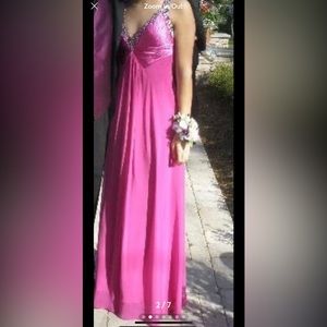 Faviana Couture Pink Prom Dress